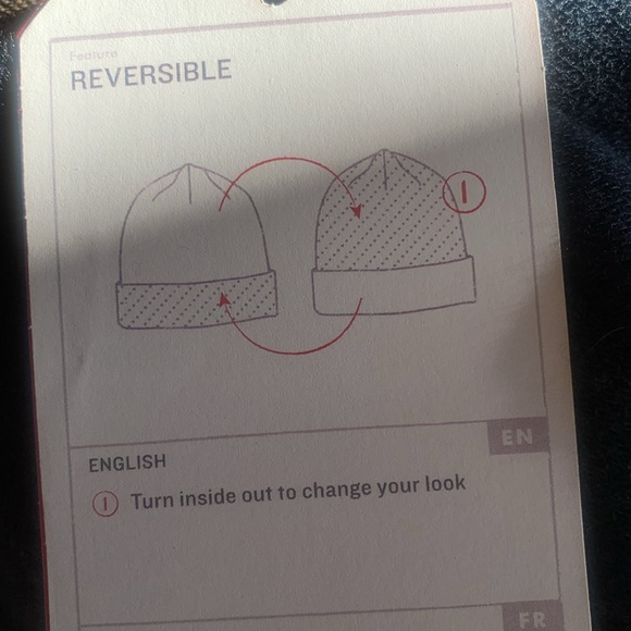 Men’s The North Face Reversible TNF Banner Beanie, One Size - Picture 5 of 6